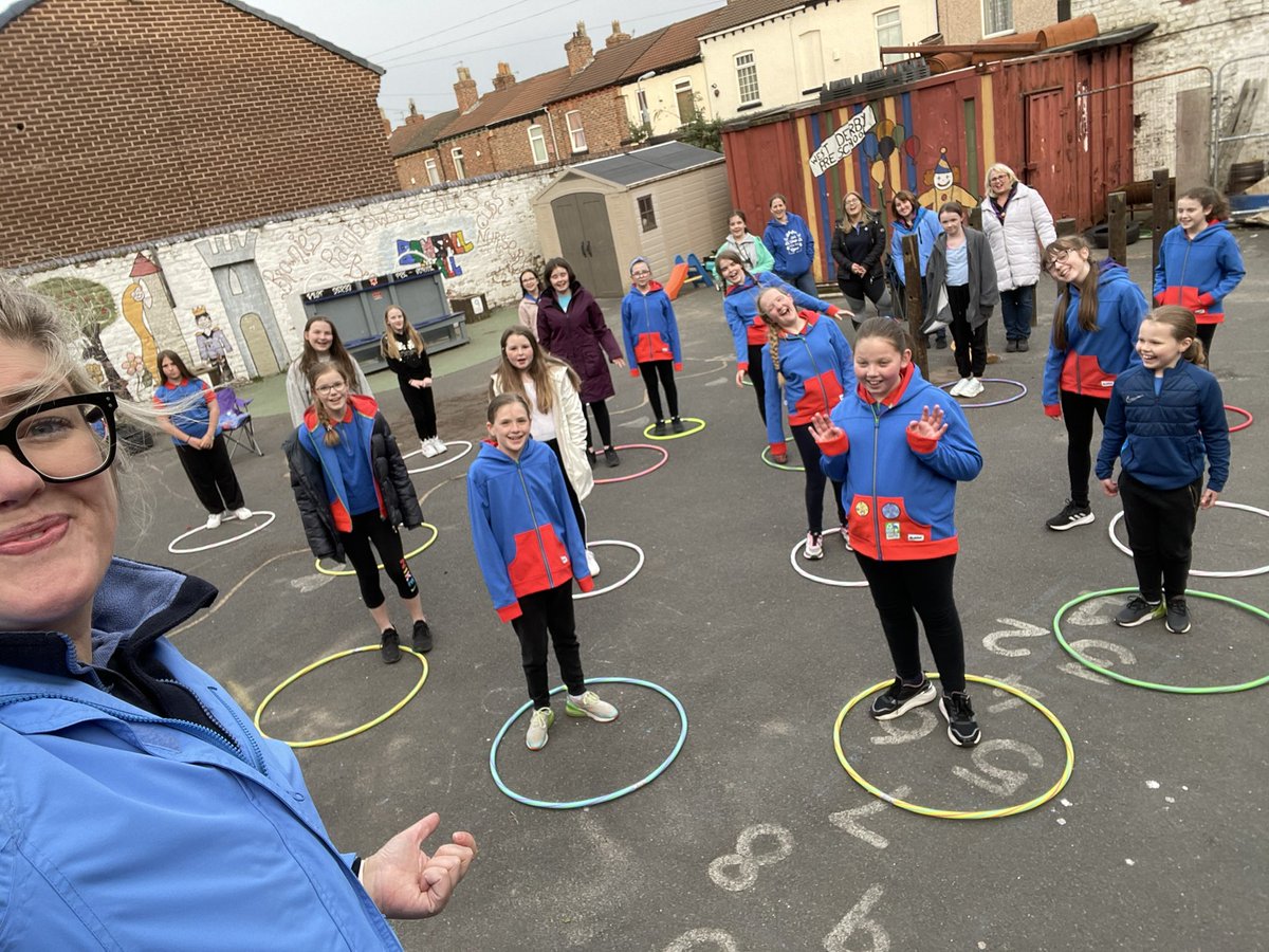 From zoom to back in the room! Albeit an outdoor one 💙 #girlguiding #merseysidemagic #facetoface <a href="/MerseysideGG/">Girlguiding Merseyside</a> <a href="/GuidingMembers/">Girlguiding For Members</a> @girlguiding <a href="/Girlguiding/">Girlguiding</a>_NWE