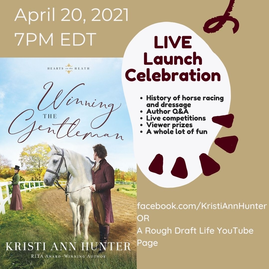 It's almost time to party!!!! 
We are going to have so much fun. 
.
Join in on Kristi's Facebook page: facebook.com/KristiAnnHunte…
.
or on YouTube: youtube.com/channel/UC-W60…
.
.
.
#booklaunch #christianfiction #inspy