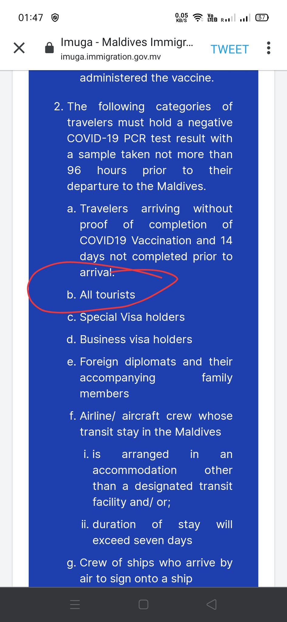 Ministry Of Tourism On Twitter Travel Ease To Maldives Without A Negative Pcr Test Will Be Effective From 20th April For Tourists Who Have Got The Final Dose Of Their Vaccine 14