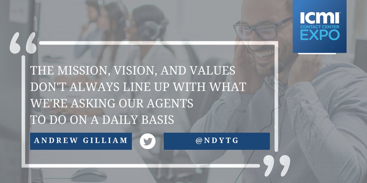 Sound familiar? <a href="/ndytg/">Andrew Gilliam</a> recommends re-aligning with help from The Service Culture Handbook, by <a href="/toister/">Jeff Toister</a> 

#CCExpo #ICMIExpo #ContactCenter #CallCenter