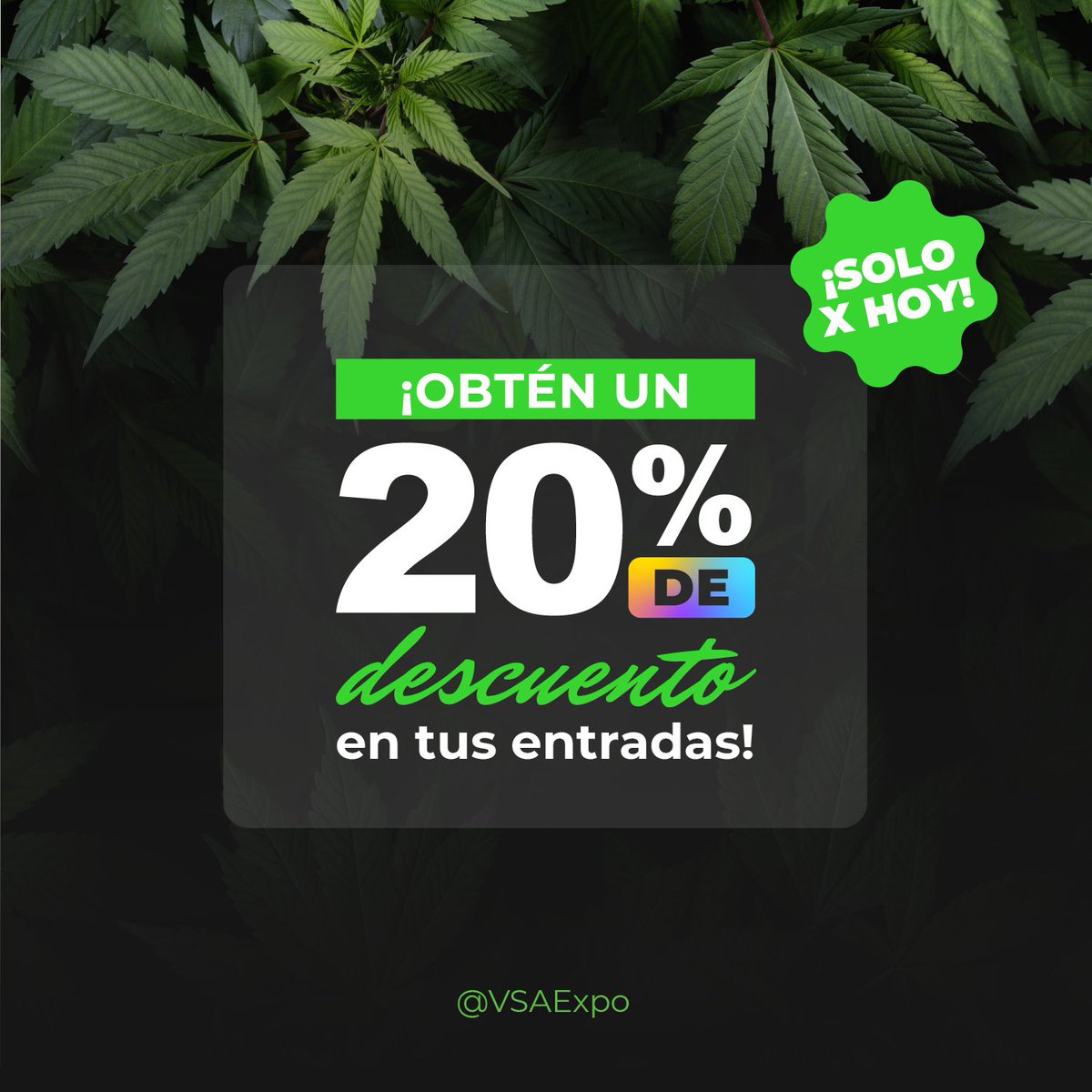 Han pasado 50 años desde que a un grupo de estudiantes de secundaria se les ocurriera el término "4:20" en San Rafael, #California.

Desde entonces, el #420 se ha convertido en un ícono de la #CulturaCannabica que rodea al #CBD.

¡Celebra con un descuento de 20% en tus entradas!