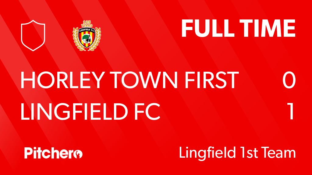 Lingfield_FC's tweet photo. FULL TIME: Horley Town First Team 0 - 1 Lingfield FC
#HORLIN #Pitchero
https://t.co/11TA9oWzjj https://t.co/ZFGEhpqGOC