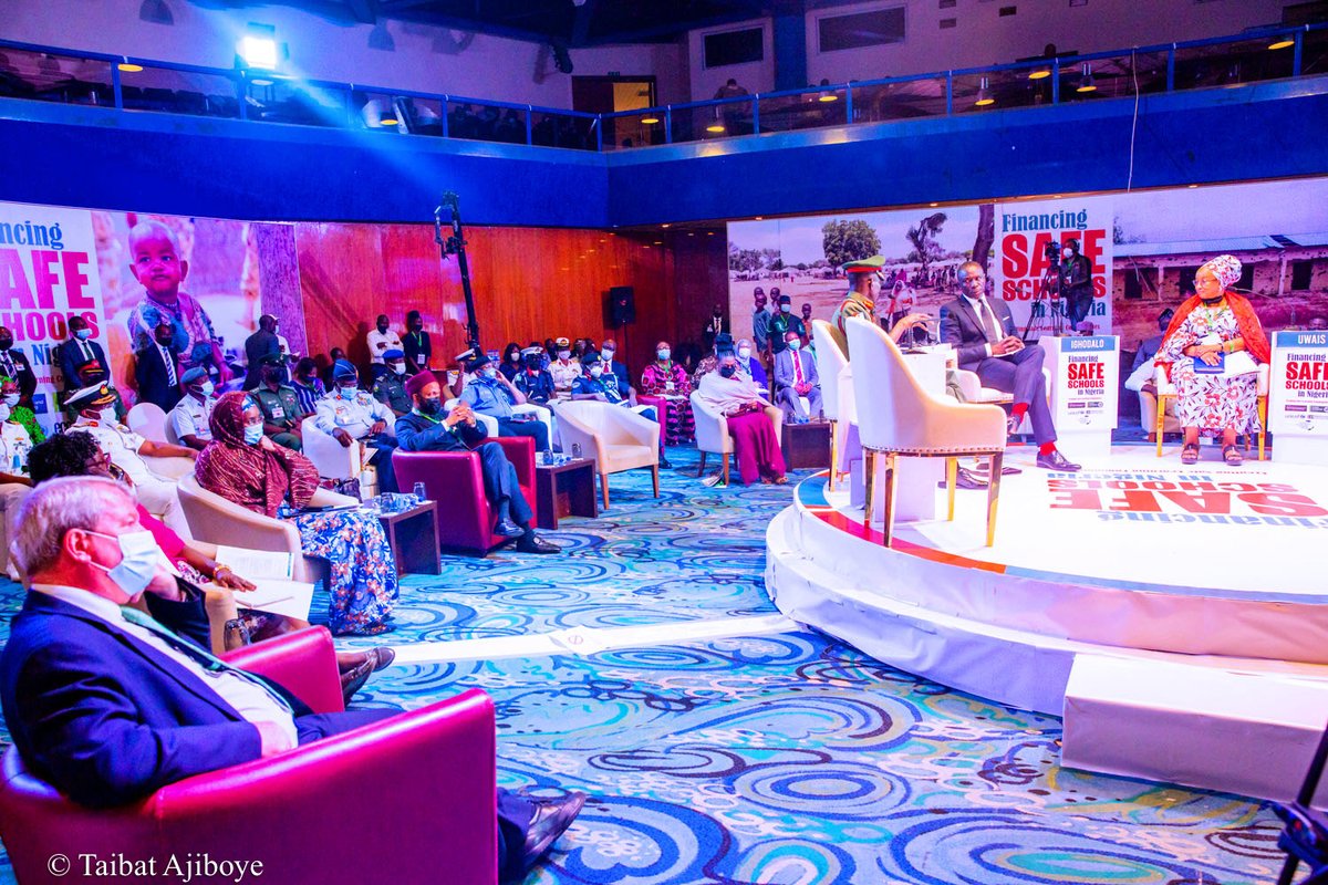 fmha_pa's tweet photo. Honorable Minister @Sadiya_farouq attended a high-level forum on #FinancingSafeSchools in Nigeria & creating safe learning communities. The forum was hosted by @FinMinNigeria and @NGFSecretariat https://t.co/qaLpRE3B0A