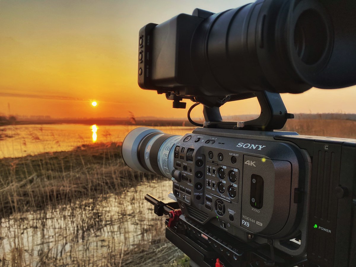 Filming up on the Suffolk coast.  #SonyFX9 #SonyGMaster #videoproduction #aerialfilming #contentcreation