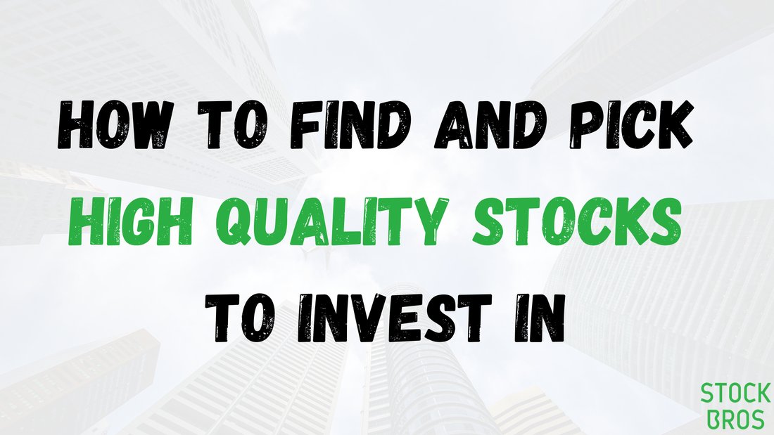 THREAD  1/How to find and pick HIGH QUALITY STOCKS to invest in:Do you REALLY know what to look for when it comes to investing? After reading, hopefully you'll be able to tell a good stock from a bad stock. Let's get started.  $SPY  $QQQ  $AAPL  $FB  #Investing  #stocks  #invest