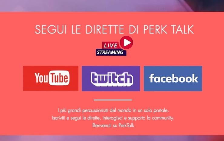 PerkTalk's tweet image. Iscrivetevi ai canali Streaming di PerkTalk, per rimanere aggiornati e seguire le dirette.🧐
Benvenuti nel primo portale italiano dedicato al mondo delle percussioni!
Youtube:
youtube.com/channel/UC4qjI…
Twich:
twitch.tv/perktalklive
Facebook:
facebook.com/perktalk