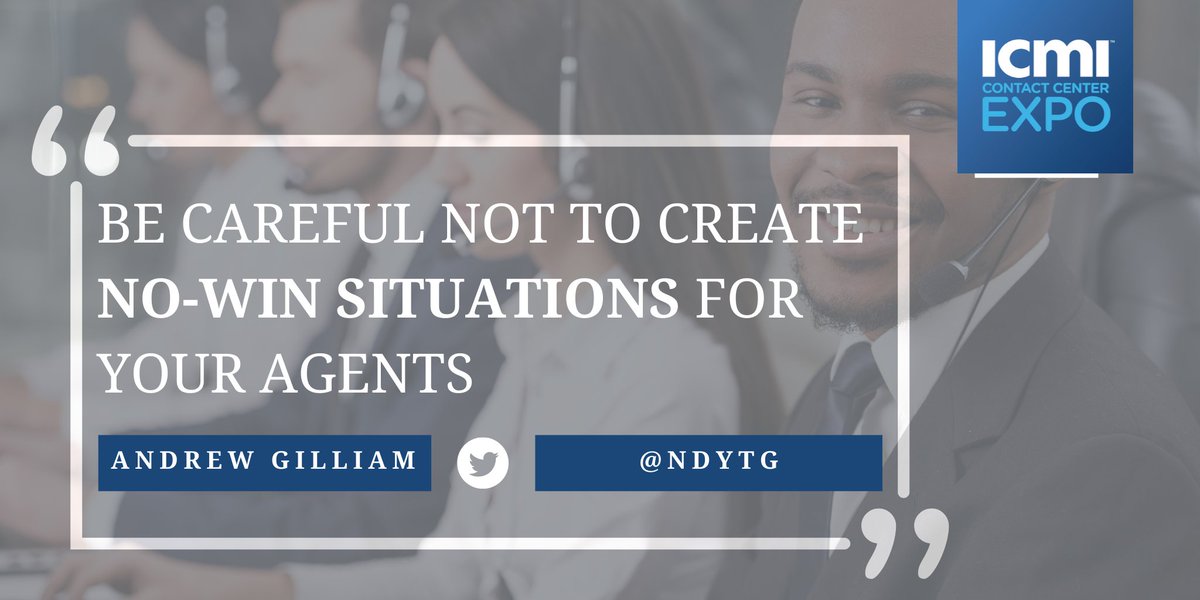 To eliminate agent stress, <a href="/ndytg/">Andrew Gilliam</a> recommends questioning your metrics. 

✔️Are they strategically aligned? 
✔️Can agents control them? 
✔️Do they encourage the right thing? 
✔️Is your coaching effective?

#ICMIExpo #CCExpo #ContactCenter #CallCenter