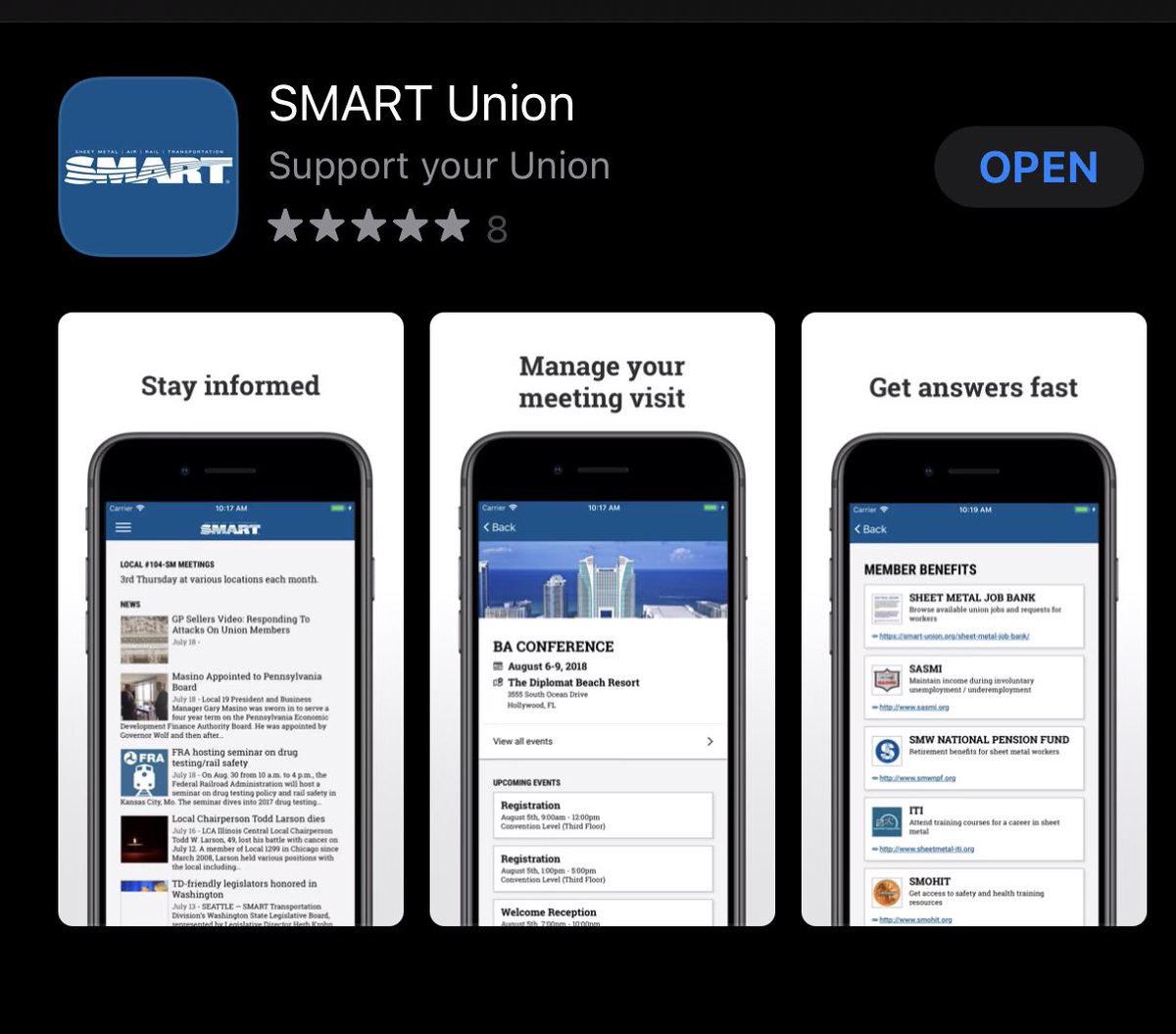 565Local's tweet image. Have you download our SMART union app it’s available both in Google store and Apple App Store or use this direct link ￼ smart-union.org/mobile