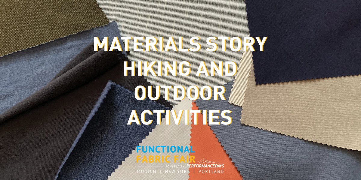 FunctionalFF's tweet photo. As the days get longer, everyone is drawn outside. Not even a pandemic can change that. See the best materials for those outdoor adventures https://t.co/3ksnCPORRx https://t.co/jewJfdOazy
