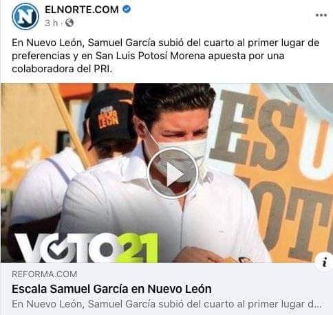 Montseidk2's tweet photo. El Norte cómo siempre, vendiensose a los candidatos @samuel_garcias @elnorte https://t.co/4X02ju1DjE