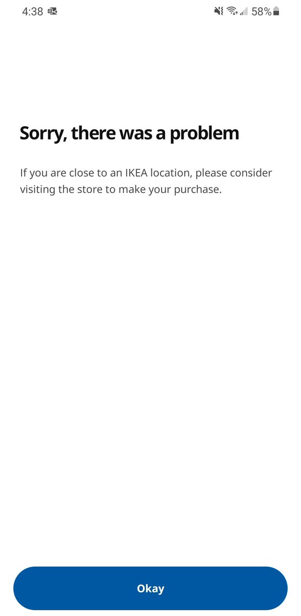 ScimmiShake's tweet photo. Dear @IKEACanada, if I could go to the store to make a purchase I would be ordering online. https://t.co/tBp4fva9BR