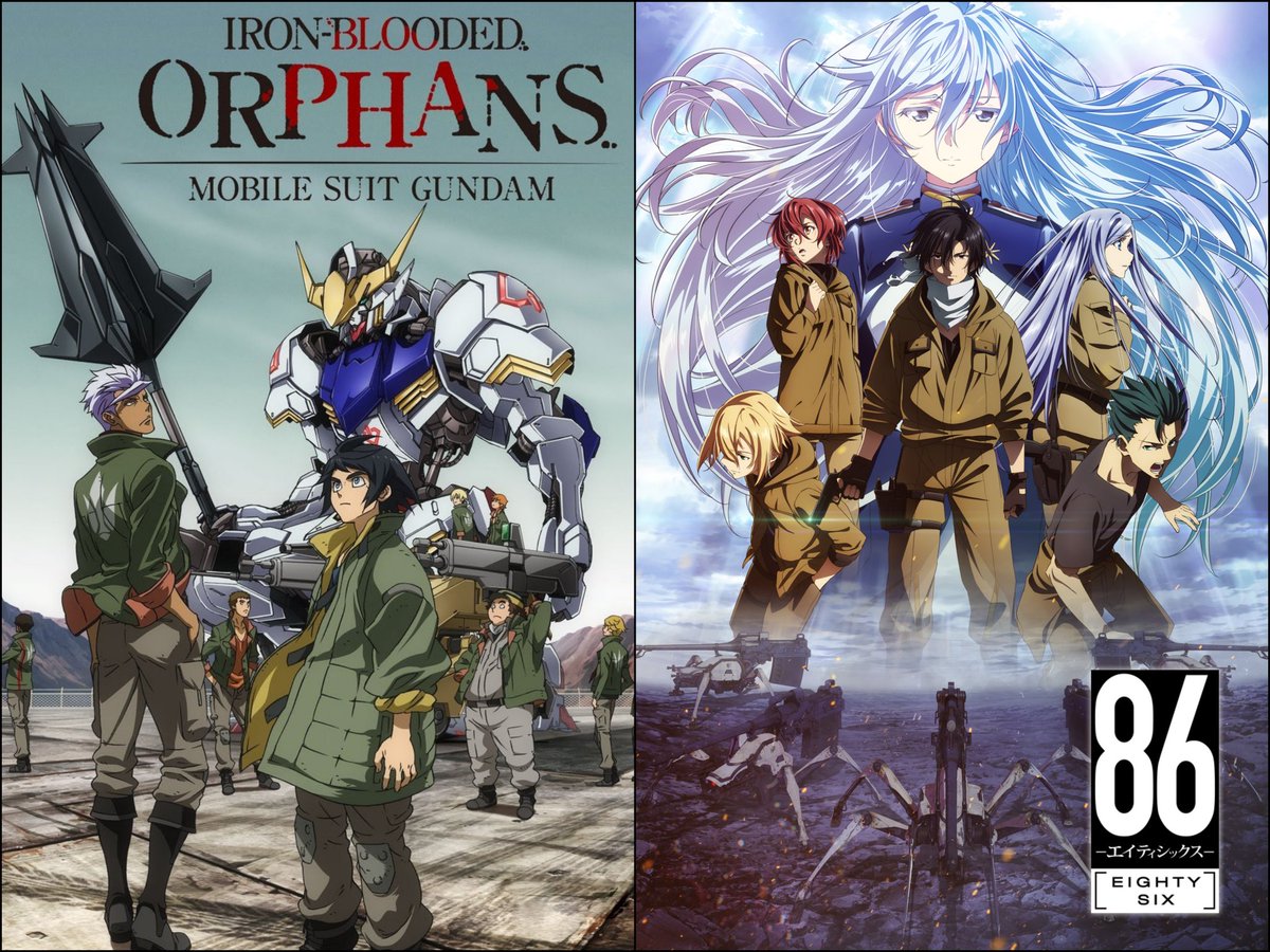 RyuganStore's tweet photo. أنمي Eighty Six من موسم ربيع 2021 جداً رائع أنصح به لكل من أعجبهم قاندام Iron Blooded Orphans https://t.co/tufvRXHV9e