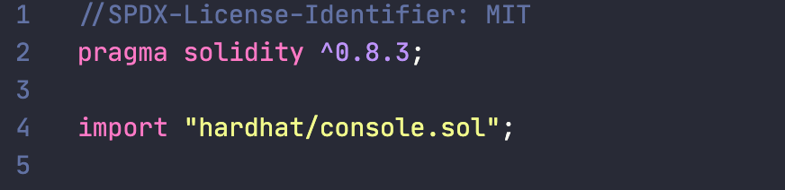 thefrankmanno's tweet photo. @mayas_salman @dabit3 Not sure if you've solved the problem. If not, check to make sure you're importing the "console.sol" library at the top of the contract file: https://t.co/geeB9uzn1d