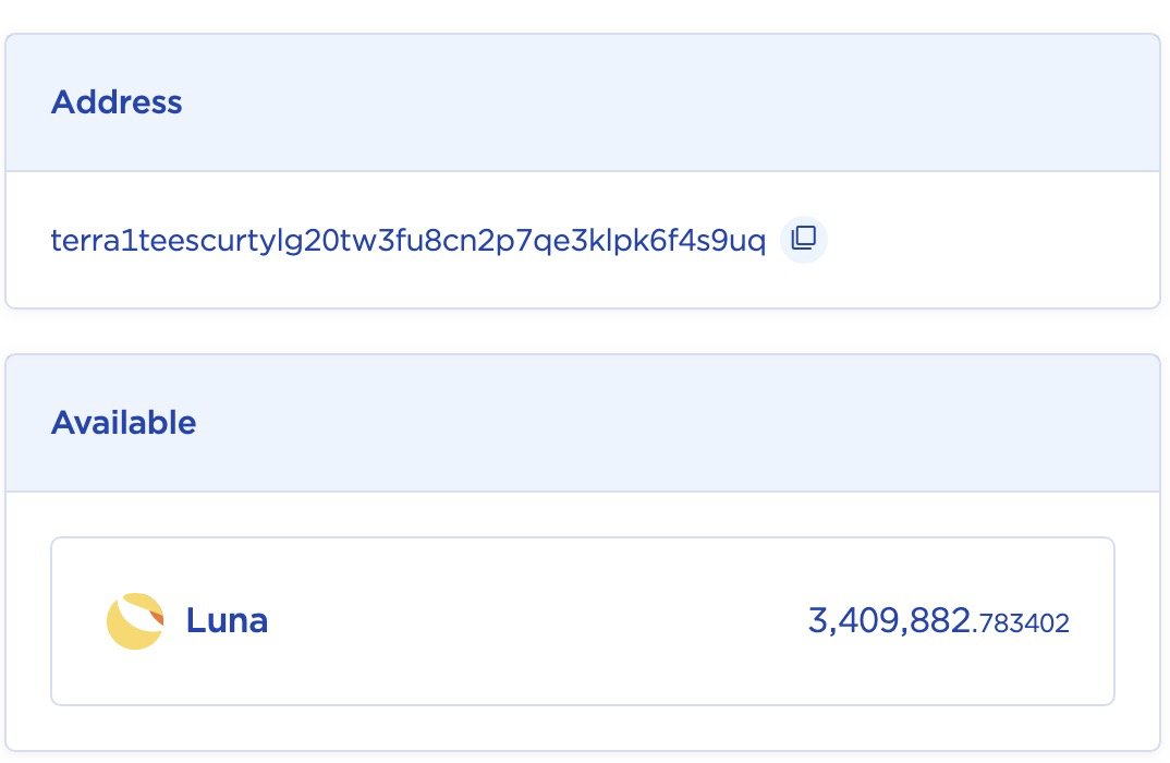 We also have  @HuobiGlobal's  $LUNA wallet:Only 3.4M LUNA left.