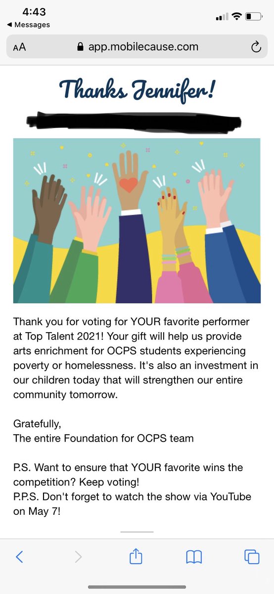 MrsLopezMagic's tweet image. #VotedForJuliette 🐾 You can vote too! Please text FFSTAGE to 41444 and vote for our @ECE_ELEM Juliette!! Thank YOU!! ❤️