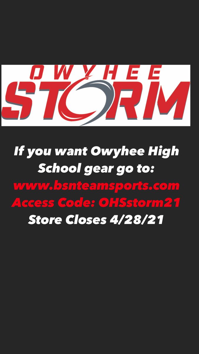 It’s time!  Get your Owyhee Storm gear!