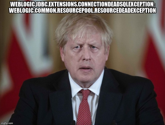 overflow_meme's tweet image. weblogic.jdbc.extensions.ConnectionDeadSQLException: weblogic.common.resourcepool.ResourceDeadException stackoverflow.com/questions/6717… #weblogic12c #java