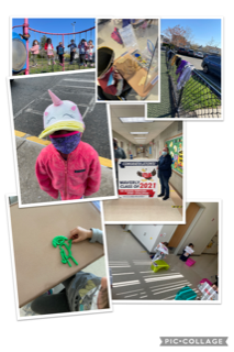 MariKDoyle's tweet photo. Scenes from Waverly! Including Crazy Hat Day, lunch and recess, a sign celebrating our first graders! https://t.co/kskuBOvFVU
