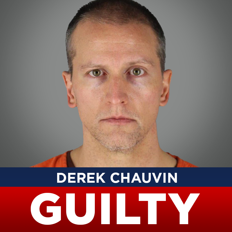 #BREAKING: Derek Chauvin has been found guilty on all charges in the death of George Floyd. LIVE coverage on 6abc and 6abc.cm/1lkye9n right now. 6abc.cm/3n6OhQA