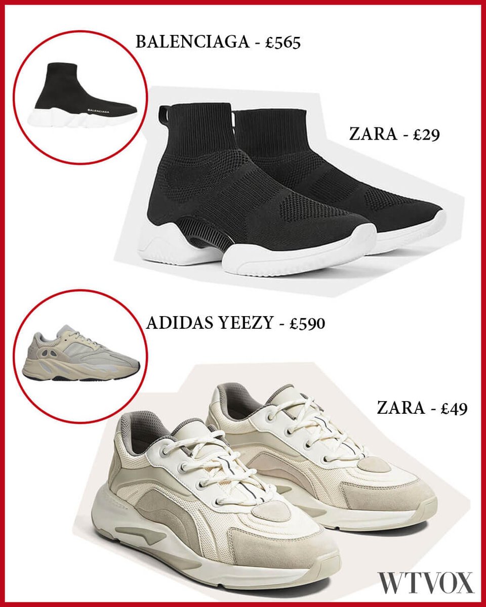 Dear Zara fans, please gather round Zara was accused of copying Balenciaga sneakers and Kanye West coveted Yeezy.Please  #BALENCIAGA come to Nigeria and see something , anyway they were accused of coping the pins from illustrator Tuesday Bassen and