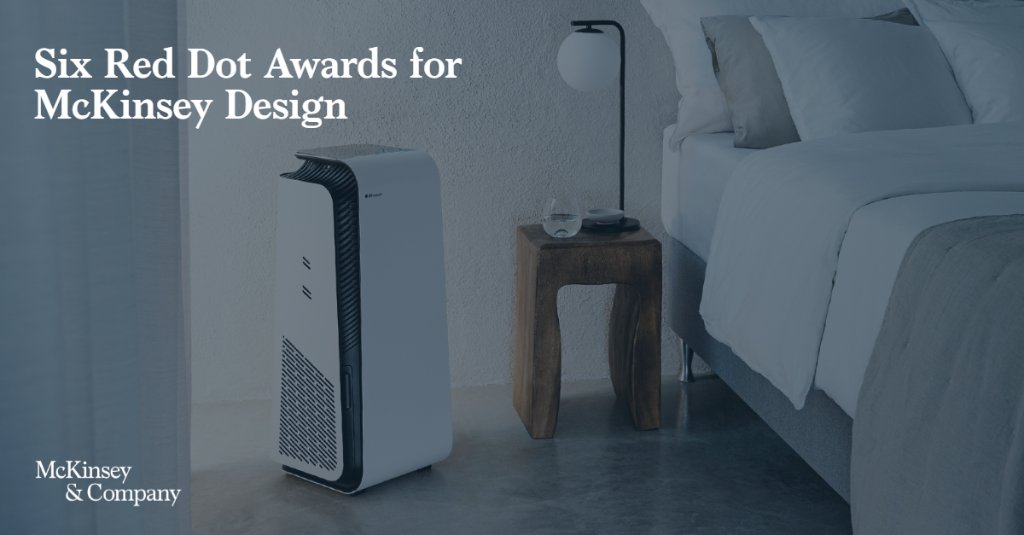 We are delighted to announce that six products created by <a href="/McKinseyDesign/">McKinsey Design</a> clients have won 2021 <a href="/reddot/">Red Dot</a> Awards for Product #Design. Learn more about the winning products, three of which have also received the 2021 <a href="/iFDESIGNAWARD/">iF DESIGN</a> for #ProductDesign: mck.co/3tAgUIg