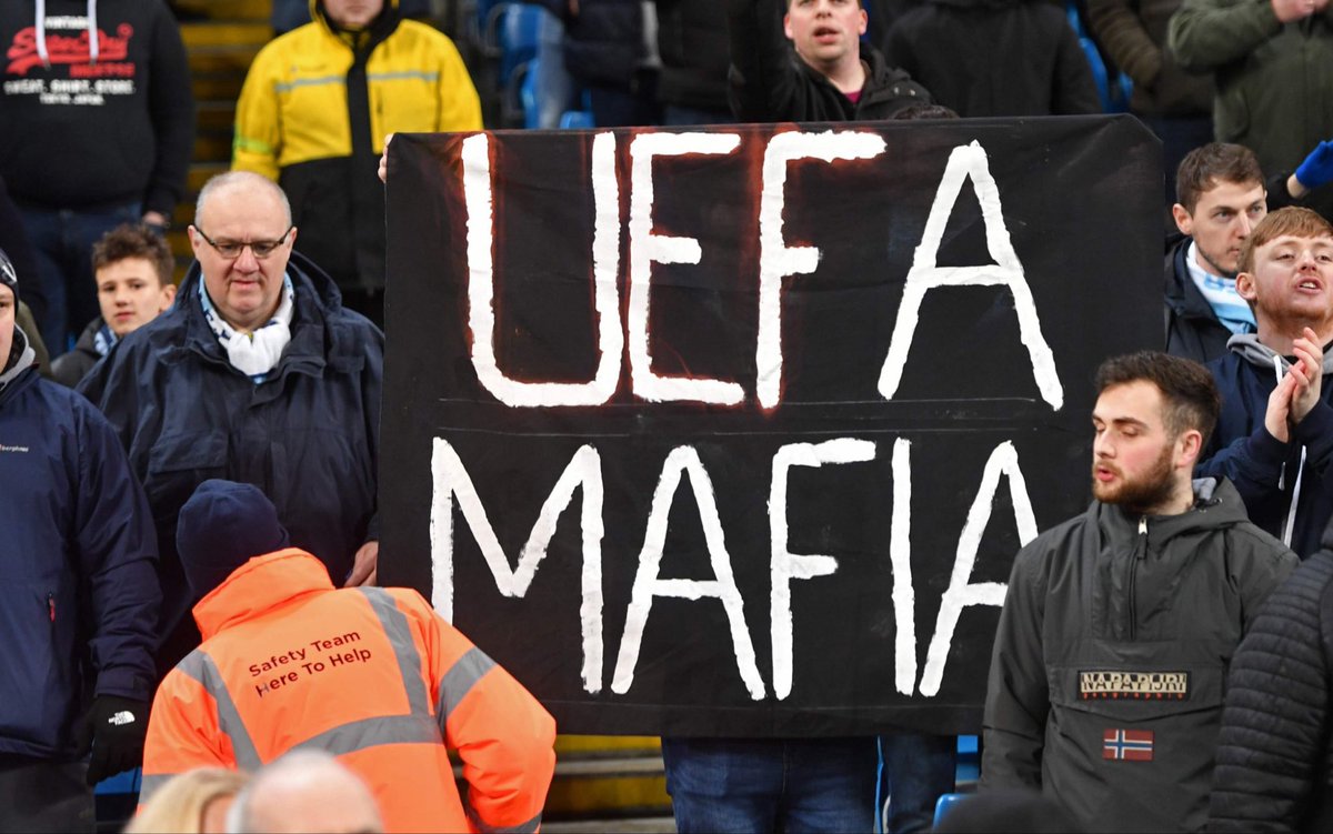 Think UEFA are blameless? They’re next. A thread 1/? 