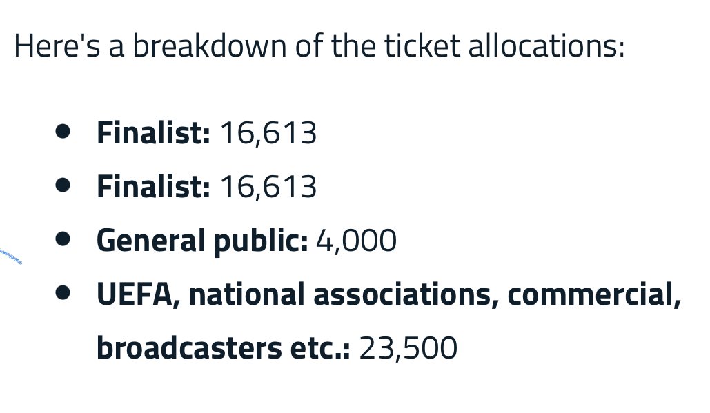 Even when fans can make the final, the allocations and ticket prices are utterly ludicrous.