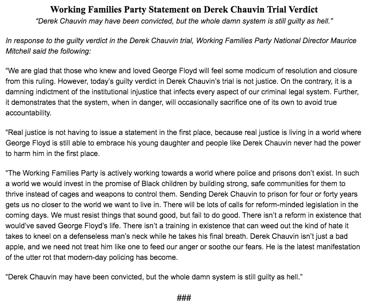 Working Families Party 🐺 tweet media