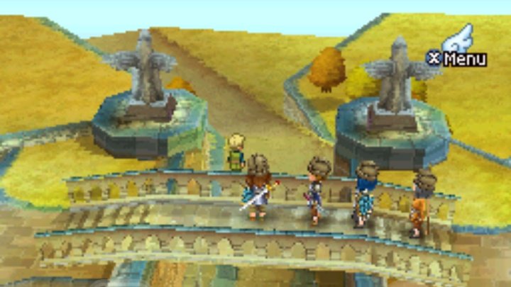 I found a DQ9 cheat code that allows full camera rotation in most places.Some finds so far:• 2D trees look weird sideways.• Most stuff you can't normally see are not modeled or have basic designs.• The bottom of Contagion's pot isn't modeled so no wonder it got out.