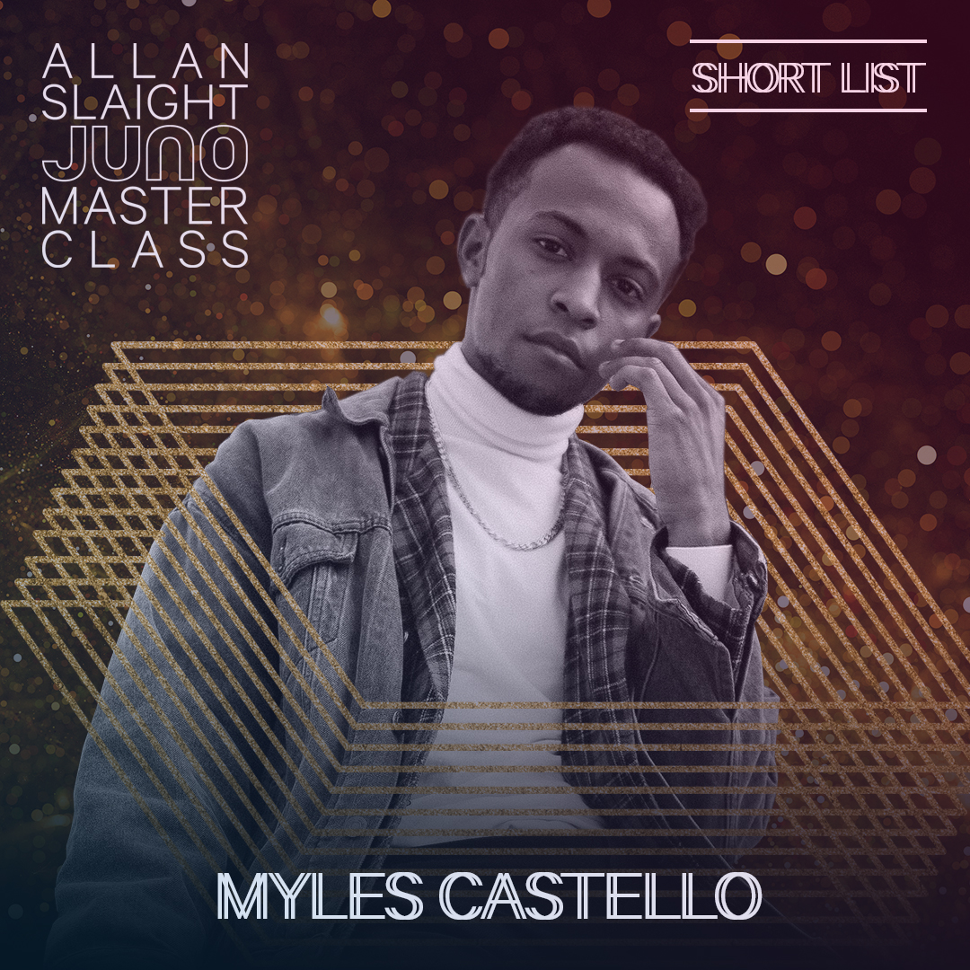 ⚡️ JUST ANNOUNCED ⚡️ The Allan Slaight #JUNOMasterClass short list is here! Congratulations to <a href="/mylescastello/">Myles Castello</a>! 👏
Learn more HERE 🔗 junomasterclass.ca <a href="/TheJUNOAwards/">The JUNO Awards</a>