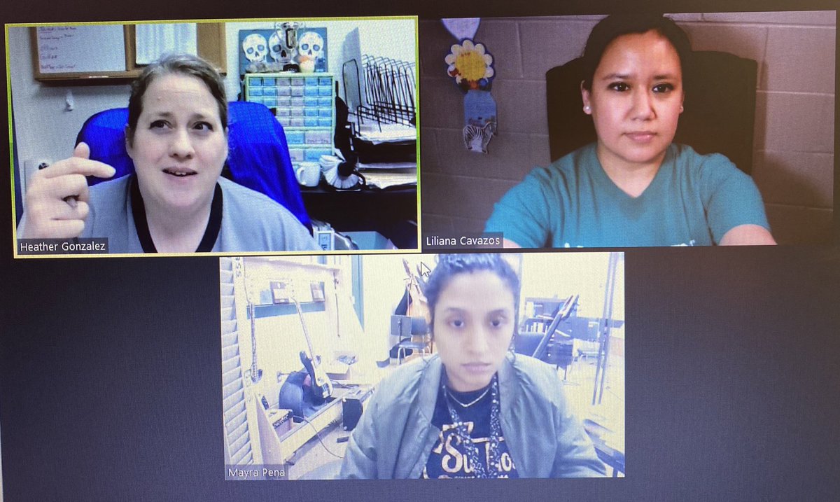 lilismusic's tweet image. I love Zooming with the other electric strings teachers! We’re planning a collab project on @soundtrap for our Electric Strings classes. There’s still time to join for next year! #electricstrings #morethanclassical #realworldskills @JayOrchestra @PenaNISD @NISD_FineArts