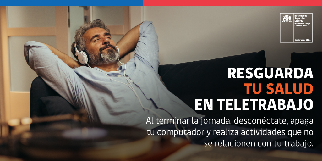 💡En #PrevenciónISL te recomendamos intentar desconectarte de tu trabajo al terminar tu jornada, para cuidar tu salud mental y que puedas descansar adecuadamente. #MesDeLaPrevenciónISL