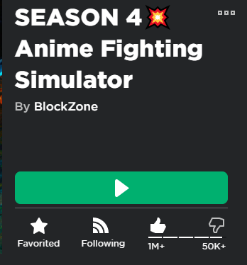 Anime Fighters Simulator Codes (October 2023)