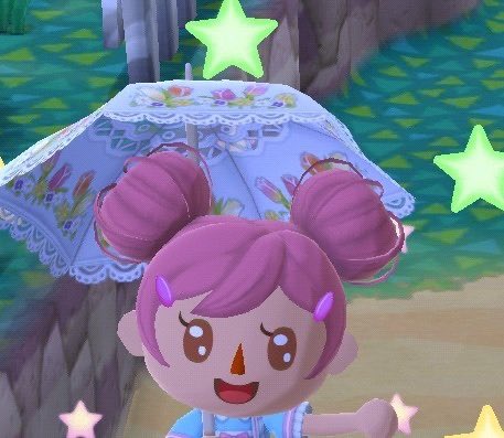 daddysauronn's tweet photo. nintendo pls bring the pocket camp hairstyles to new horizons https://t.co/feWjHvJfsM