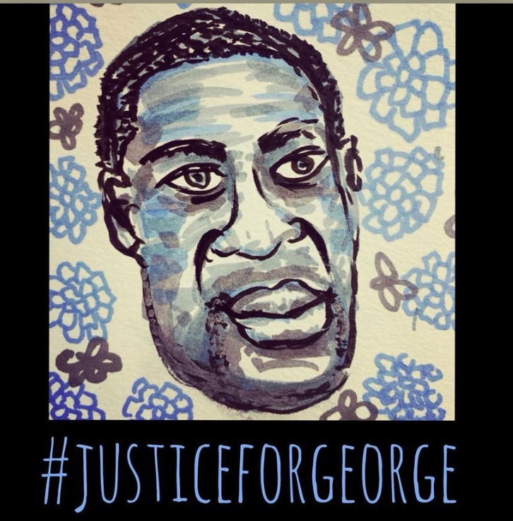 mcfawn's tweet photo. Guilty as charged. One less white supremecist cop on our streets. May George’s family find peace. ❤️ https://t.co/9WwAQc949i