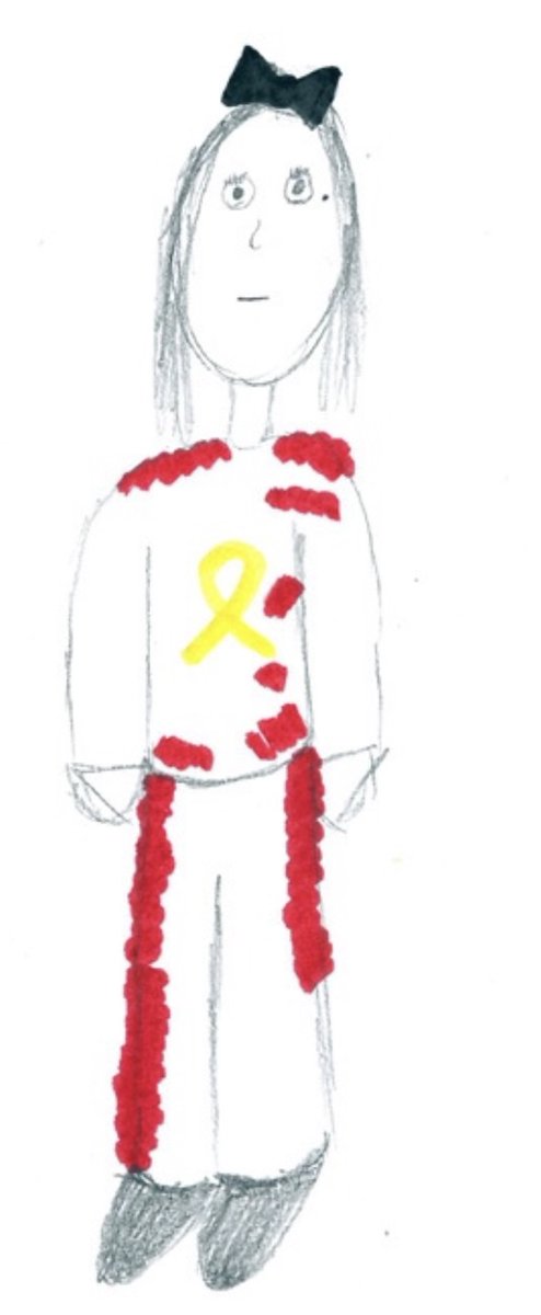 Are you affected by #endometriosis? 
How does this drawing make you feel?
Can you relate?
Try a drawing of your experience and show others how it feels. 

drawingout.org/training/intro…

#raisingawareness
#Invisibledisease
#pleaseaskmeaboutmyinvisibleillness