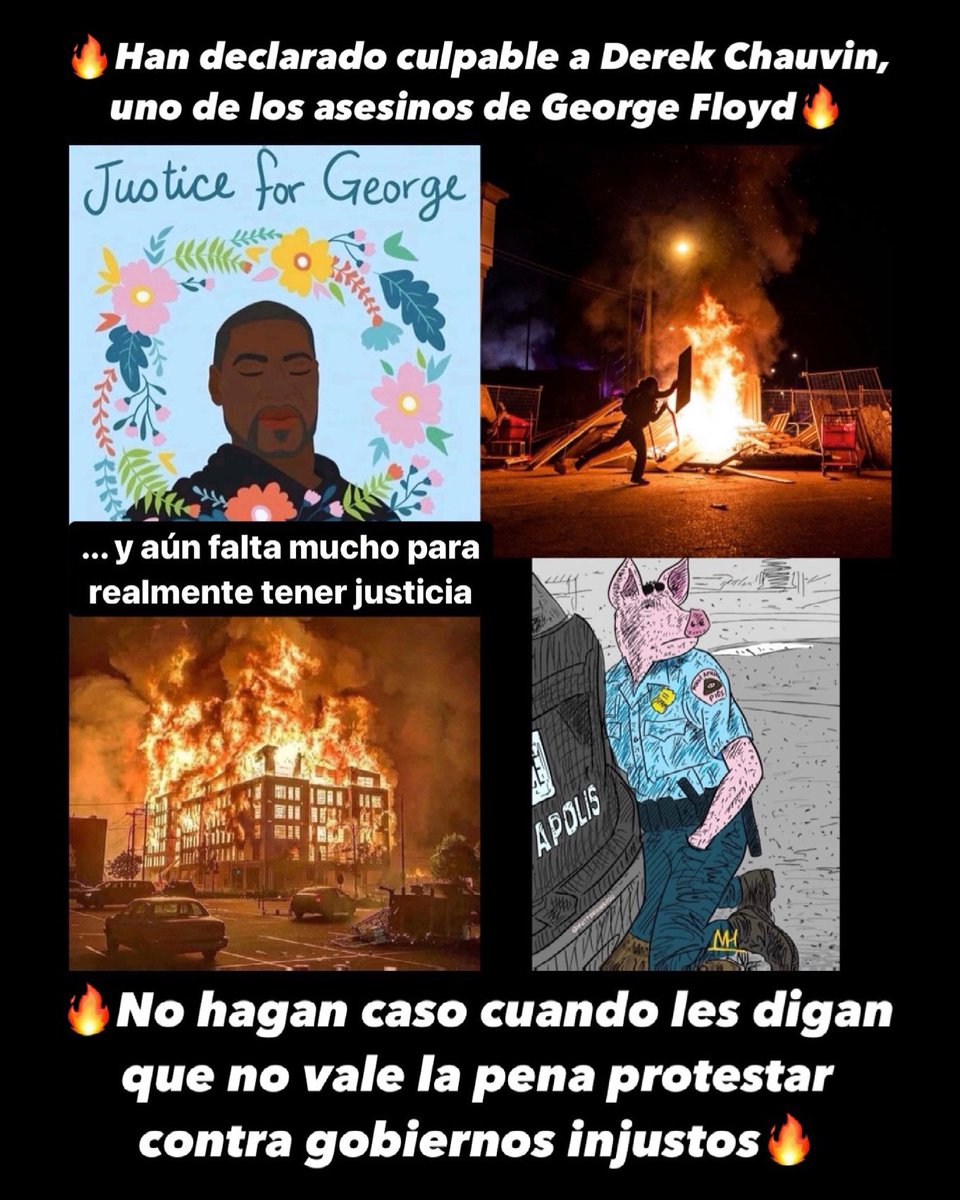 Miau. Hoy declararon culpable a Derek Chauvin, asesino de George Floyd: cnnespanol.cnn.com/2021/04/20/geo…