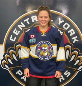 Congrats, to 2020-21 Jr Panther Ahalya Julien-Medeiros , on her 
commitment to USports OUA Ryerson University for the 22-23 season!