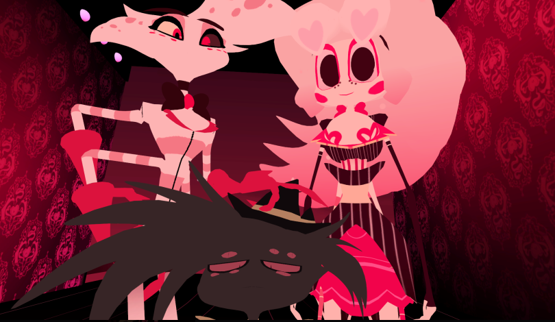 JayTheWendigo's tweet photo. they be finally together the spider siblings!!!🕷️❤️
#HazbinHotel #Arackniss #AngelDust #Molly #SpiderSiblings https://t.co/WLloZ9Riuo