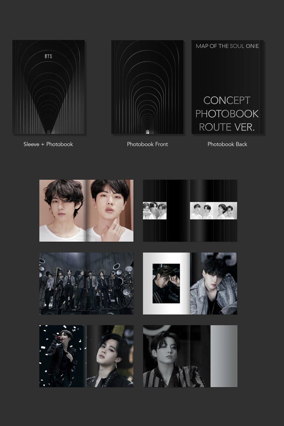 BTS MAP OF THE SOUL ONE フォトブック トレカ ジョングク