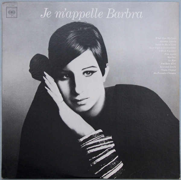 Barbra Steisand by Richard AvedonJe m'appelle Barbra, from 1966So many great things about this album: arrangements by Michel Legrand (&, in one song, Ray Ellis). 