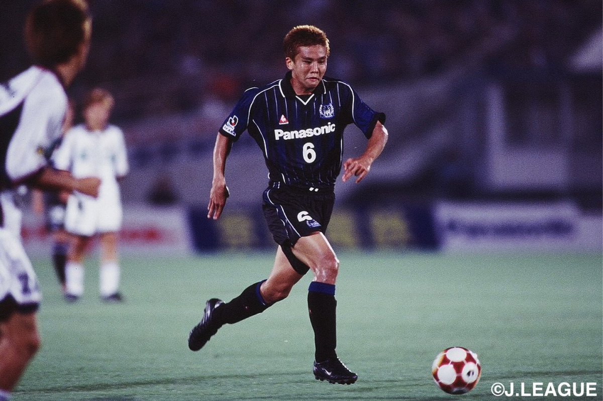 90's パナソニックガンバ大阪ガンバJリーグ稲本潤一サッカー日本代表