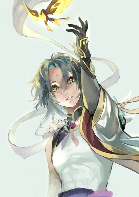 魈生誕祭21のtwitterイラスト作品