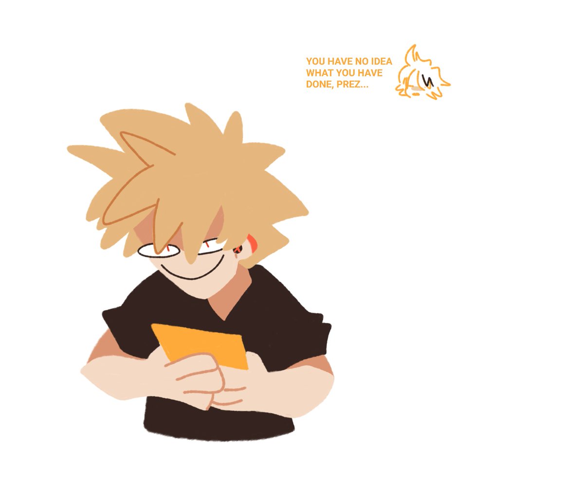 The class gives Bakugou birthday presents (4/10)