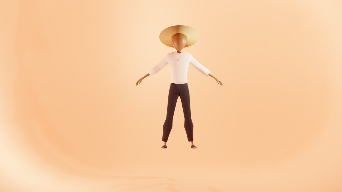EvijanJohn's tweet image. Rice man watson #Blender3d #100daysofblender