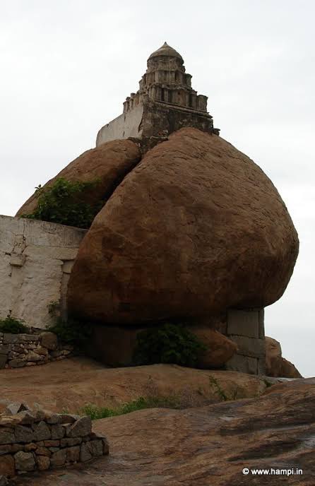  2. Bhagwan Rama & Lakshmana were looking for a shelter during monsoon season. Lord Rama aimed an arrow in the Malyavanta hill direction & there is still A cleft on the boulder atop the Malyavanta Hill is caused by the arrow