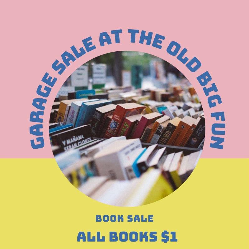 MacsBacks's tweet photo. It's a one dolla book holla in the old Big Fun this Saturday! For Indie Bookstore Day, Mac's Backs is having a garage sale in the old Big Fun and all books in that space are JUST ONE DOLLAR (only books sold in Big Fun)! #IndieBookstoreDay #MacsBacks https://t.co/bPBJSTlNUq