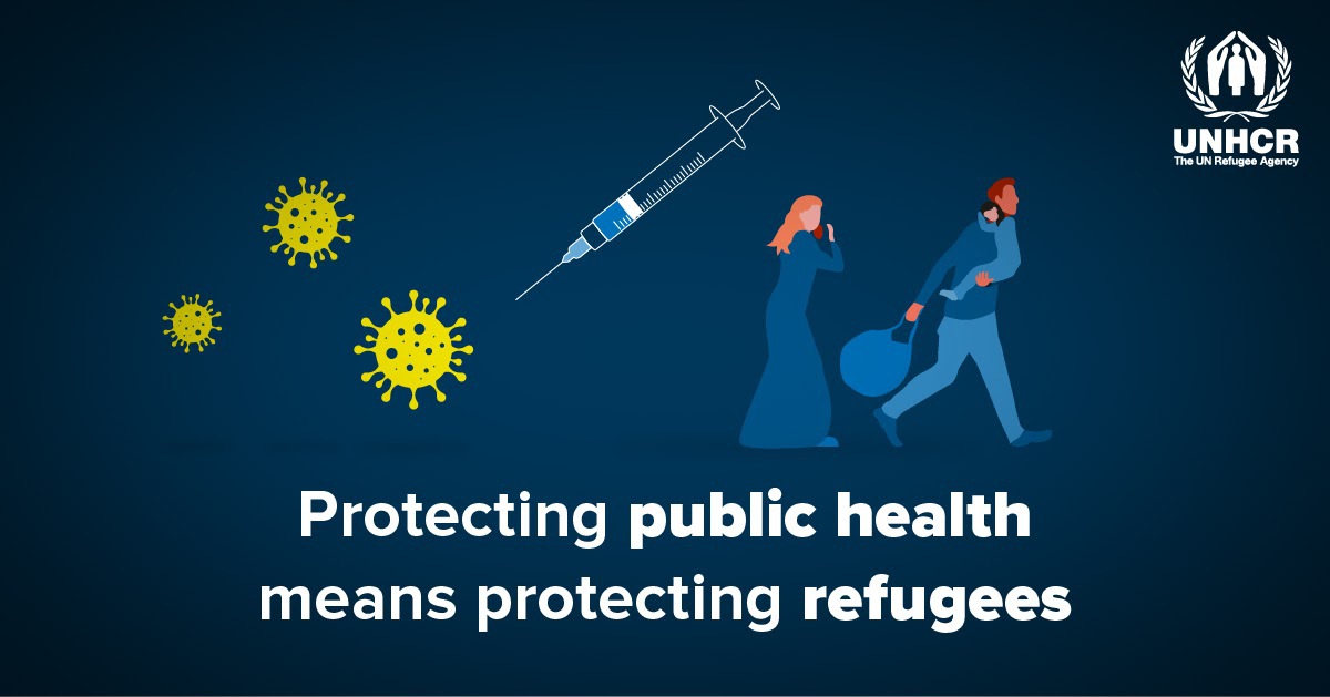 Including refugees in national COVID-19 vaccination plans is one thing...

Making sure there are vaccines to give is another...

We call for fair and equal access to COVID-19 vaccines for everyone in every country.

#HealthEquity #HealthForAll #OnlyTogether
