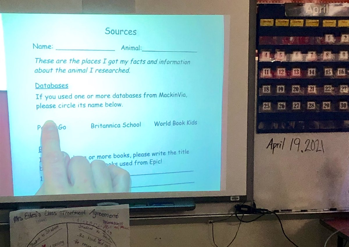 MrsEstes8's tweet photo. @librarylady822 did a great job teaching 1st graders how to cite their sources when researching for our animal PBL! #UndertheSCE https://t.co/DXRUgbEKBF