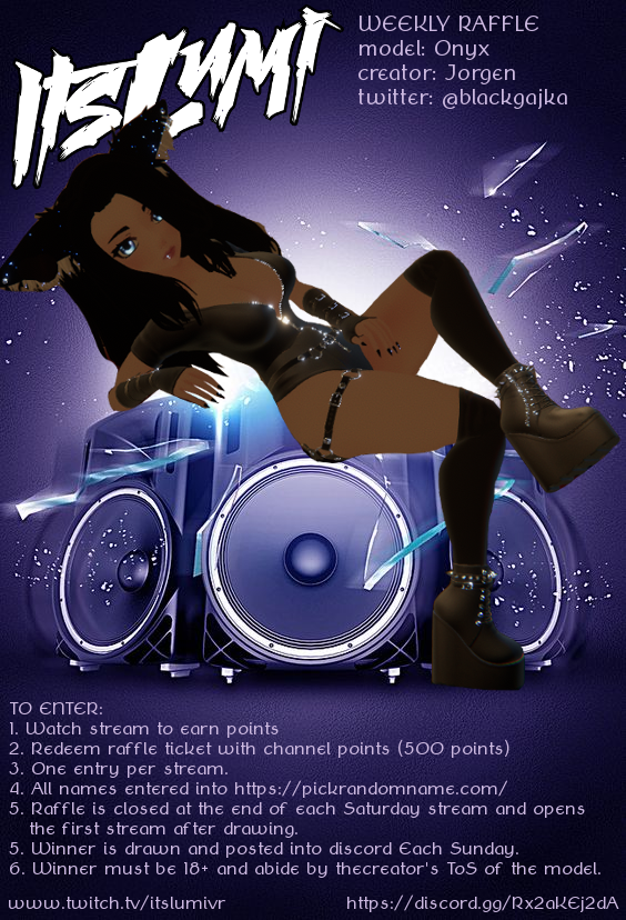 ItsLumiVR's tweet photo. HERE WE GO ** CLUB LUMI BACK AGAIN WITH TAILS KICKING THE NIGHT OFF ** https://t.co/afGq1eTweo AND DOORS OPEN IN GAME Join discord to find how to enter in game https://t.co/GYeGdzRuDH AND DONT FORGET THE RAFFLE GIVEAWAY **See poster/discord for details** LETS GOO #Twitch #VRChat https://t.co/2nv30zZpsZ